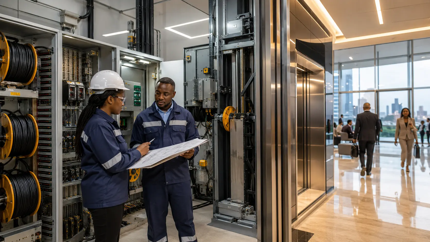 How Electrical Engineering Powers Kenya’s Elevators