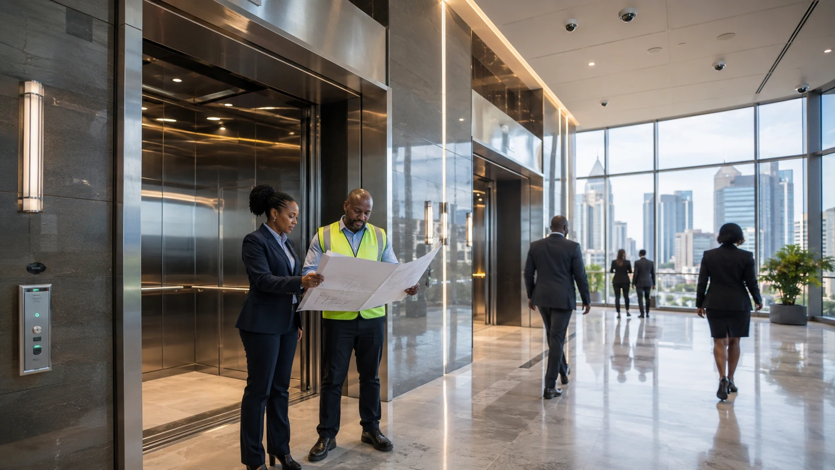 Smart Elevators: Transforming Vertical Transportation