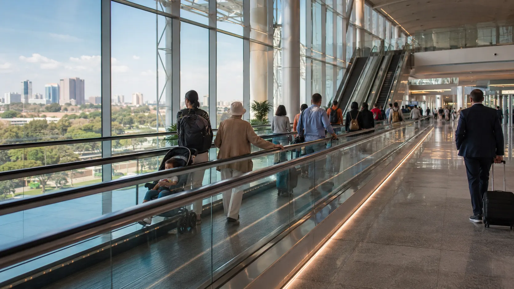 What Are the Types of Moving Walkways?